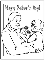 1) if you have javascript enabled you can click the print link in the top half of the page and it will automatically print the coloring page only and ignore the advertising and navigation at the top of. Fathers Day Coloring Page Fathers Day Present All Kids Network