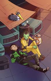 Two Of My Fave Buddies From Star Wars Resistance Kaz Kuono And Neeku Neeku Is So Frikkin Pure And Who Can F Star Wars Awesome Star Wars Art Star Wars Fandom