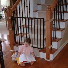 Cardinal Gates Stairway Special Child Safety Gate Walmart Com In 2021 Baby Gate For Stairs Child Safety Gates Banister Baby Gate