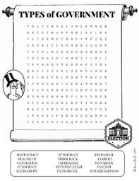 Democracy isn't in the declaration of independence, nor is it in any of the states. Types Of Government Wordsearch Puzzle Worksheet By Mrworksheet Tpt