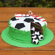 Now, bakers and mothers know well that possibilities have gone far and it's possible to. Football Themed Cake