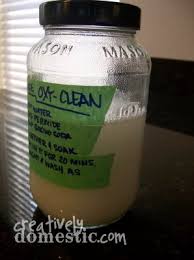 homemade oxiclean recipe chemistry