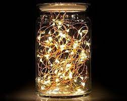 Led Battery Operated Fairy Lights Rustic Wedding Decor Room Etsy In 2021 Mason Jar Fairy Lights Fairy Lights In A Jar Jar Lights