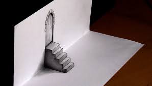 Is there anywhere online that has a very simple to use free 3d poseable hand model. 3d Drawing Of Steps And A Door Album On Imgur