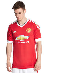 New man utd away kit features white as the main colour with. Manchester United Home Kit 15 16