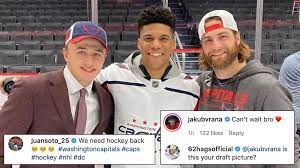 He has most recently played for the washington capitals. Jakub Vrana Rmnb