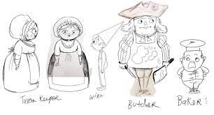 Oldsidelinghill Over The Garden Wall Illustration Character Design Concept Art