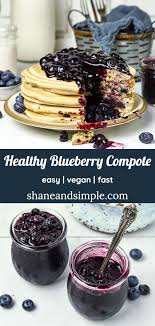 Healthy Blueberry Compote Blueberry Compote Recipe Blueberry Compote Compote Recipe