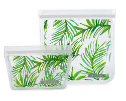 Label clear side and wipe clean with dry erase markers. Full Circle Ziptuck Reusable Plastic Bags Lunch Set Palm Leaves Buy Online In Andorra At Andorra Desertcart Com Productid 116158092