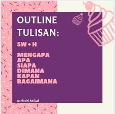 Apakah anda sering mendengar kata outline? Cara Praktis Membuat Outline Tulisan Bagi Penulis Pemula Nurbaiti Haikal