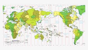 The map edges now run down the middle of the atlantic ocean instead of the pacific, with greenland getting split in two parts, instead of russia. Standard Time Zones Of The World Pacific Centered On Pacific Time Zone World Transparent Png 768x393 Free Download On Nicepng