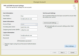 What is incoming mail server number. Outlook Com Mail Server Settings