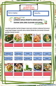 .mewarnai tema sayuran ini dipetik dari blog berikut : Actividad Online De Lembar Kerja Peserta Didik Pengolahan Sayuran Para 7