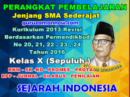 Sebelum memulai tahun ajaran baru 2020/2021 yang rencananya akan dilaksanakan pada tanggal 13 juli ini, guru sebagai pendidik harus menyiapkan berbagai perangkat atau administrasi yang menunjang proses pembelajaran. Buku Sejarah Indonesia Kelas 10 Kurikulum 2013 Revisi 2017 Berbagai Buku