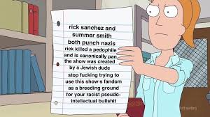 For A Certain Few Fans Rick And Morty Know Your Meme