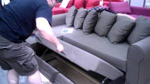 This made it difficult when it came to room arrangement. Cool Pull Out Couch Ikea Youtube