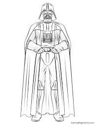 Dark vador kawaii / fashion protective case kawaii fun keychain design skin glagoods black darth vader star wars silicone airpod case for airpods 1 2 coloriage star wars dark vador bb8 star wars printable collection de sandrine jouve. Darth Vader Coloring Pages To Print Coloring Home