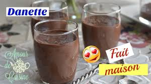Creme Au Chocolat Facon Danette Recette Facile Et Rapide Amour De Cuisine Youtube