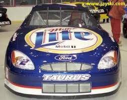 Vintage 2001 nascar schedule miller lite racing #2 taurus 70 x 36. 2001 Nascar Winston Cup Schemes Jayski S Nascar Silly Season Site