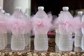 Tutu Water Bottles Baby Shower Diy Baby Shower Princess Diy Baby Shower Food