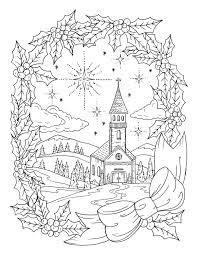 All these printable holiday coloring pages are also designed for adults and older children. Sofort Download Weihnachten Kirche Malvorlagen 8 5 X 11 Diese Farbun Printable Christmas Coloring Pages Christmas Coloring Sheets Free Christmas Coloring Pages