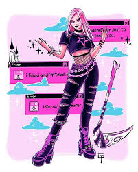 Cool gamer names for girls. Gigi V Instagram Haze Pretty And Bad Girl Fortnite Fanart Myart Myartstyle Illo Illustration Grunge I Cute Girl Drawing Gamer Pics Bad Girl