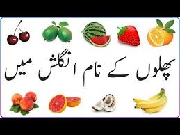 Learn Names Of All Fruits In English With Urdu Translation This List Of Fruits Will Boost Your English V Fruits Name In English Fruit Names Name Of Vegetables