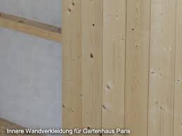 Innere Wandverkleidung Fur Palmako Gartenhaus Paris
