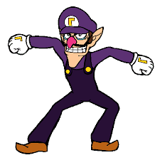 Waluigi coloring by blistinaorgin on deviantart. Waluigi Possible Alt Costumes Smash Amino