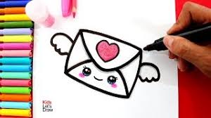 Ver más ideas sobre dibujos fáciles, dibujos, dibujos faciles de amor. Como Dibujar Una Carta De Amor Facil How To Draw A Super Cute Love Enveloppe Youtube