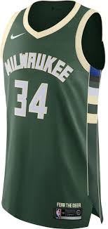 Get the nike milwaukee bucks jerseys in nba fastbreak, throwback, authentic, swingman and many. Nike Authentic Milwaukee Bucks Giannis Antetokounmpo Green Jersey
