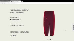 yeezy calabasas track pants size chart adidas yeezy