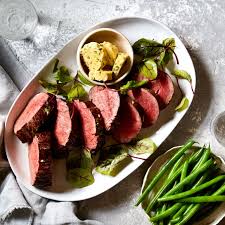 Maybe you would like to learn more about one of these? Whole Roasted Eye Fillet With Mustard Parsley And Garlic Butter Recipe Myfoodbook