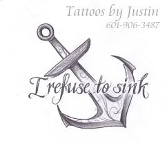 Afbeeldingsresultaat voor i refuse to sink tattoo girly. I Refuse To Sink By Jacksonmstattoo On Deviantart