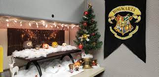 Maybe you would like to learn more about one of these? My Office Has A Cubicle Decorating Competition And My Theme Was Harry Potter Christmas Harrypotter