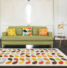 Orla Kiely Multi Stem Rug Home Decor Contemporary Modern Furniture Decor