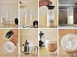 How to steam milk at home without 