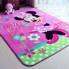 100% polyamid oberfläche und latex rückseite Schones Kind Madchen Schone Minnie Maus Rosa Spiel Teppich Umweltschutz Rutschfeste Schlafzimmer Teppich Grosse 1500 Mm X 2000 Mm Bedroom Rug Rugged Ruggedcarpet Rug Sizes Aliexpress