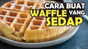 400 gm atau 2 cawan beras pulut putih (direndam selama 3 jam) 2 cawan santan cair (sama dengan sukatan pulut) 1 sudu teh. Cara Buat Waffle Yang Mudah Dan Sedap Menggunakan Tepung Anisa Youtube