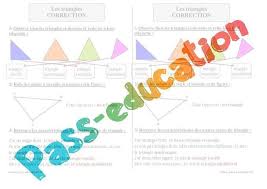 Exercice de géométrie pour ce2. Triangles Ce2 Exercices A Imprimer Par Pass Education Fr Jenseigne Fr
