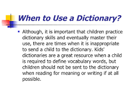 Dictionaries For Children