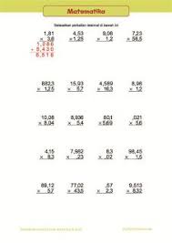 Menjumlahkan desimal seperti 0,7 + 0,5 dapatkan 3 dari 4 pertanyaan untuk naik level! Belajar Anak Matematika Kelas 5 Sd Lembar Bilangan Desimal Perkalian Belajar Anak