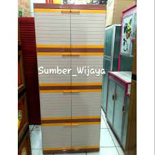 Lemari plastik murah container napolly ntaot 115. Lemari Plastik Club Susun 4 Besar Cwsp Shopee Indonesia