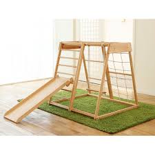 Childrens Slide Indoor Solid Wood Baby Climbing Frame Swing Combination Small Slide Toddler Climbing Childrens Slides Indoor Fun Kids