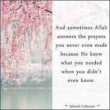  Islamic Quote And Sometimes Allah Answers The Prayers Best Islamic Quotes Islamic Quotes Wallpaper Islamic Quotes Quran
