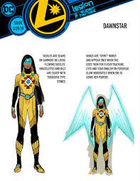 Dawnstar: LOS Millennium Design | Legion of superheroes, Legion, Dc comics  superheroes