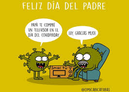 ❀ papá, aunque nos separan. Caricatura Feliz Dia Del Padre Las2orillas