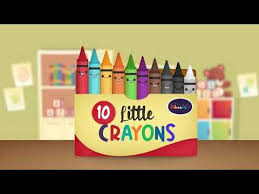 Ten Little Crayons Songs For Kids The Kiboomers Nursery Rhymes Counting Colours For Kids Youtube Kindergarten Songs Kids Songs Color Songs