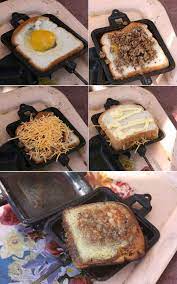19 Easy Breakfasts For Your Next Camping Trip Campfire Food Pie Iron Cooking Pie Iron Recipes