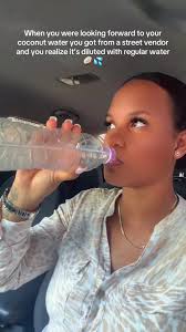 Coconut Water Quality: Beware of Dilution